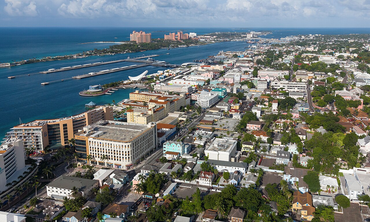 Nassau, the capital of Bahamas