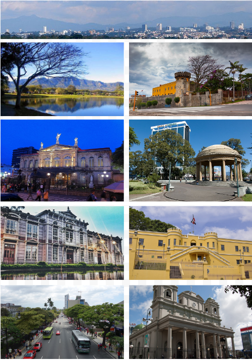 San José, the capital of Costa Rica