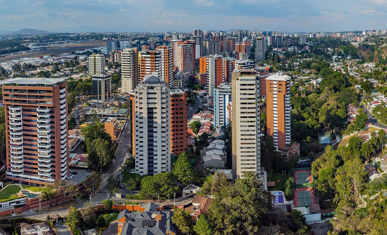 Guatemala City, the capital of Guatemala