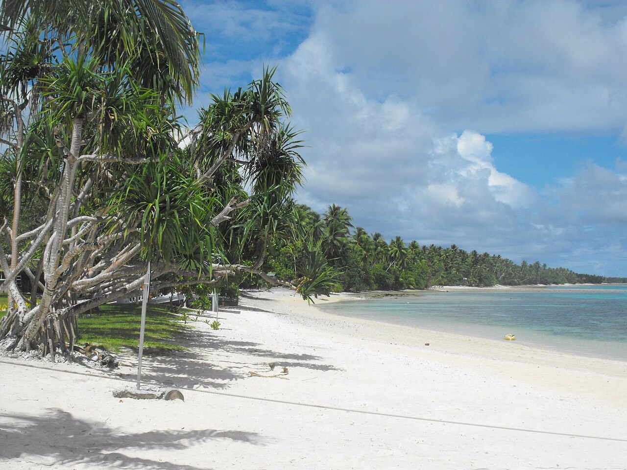 Majuro, the capital of Marshall Islands