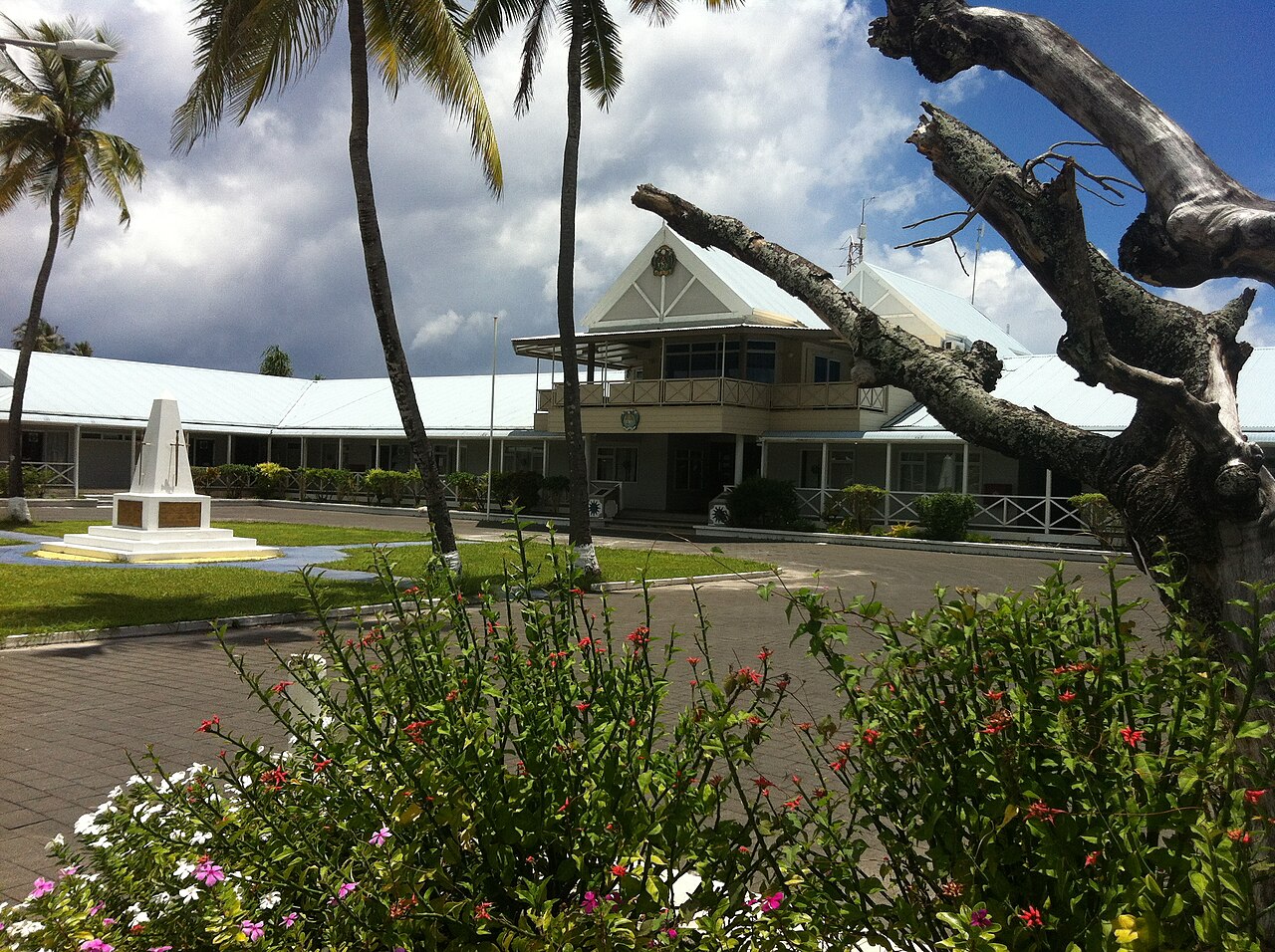 Yaren, the capital of Nauru