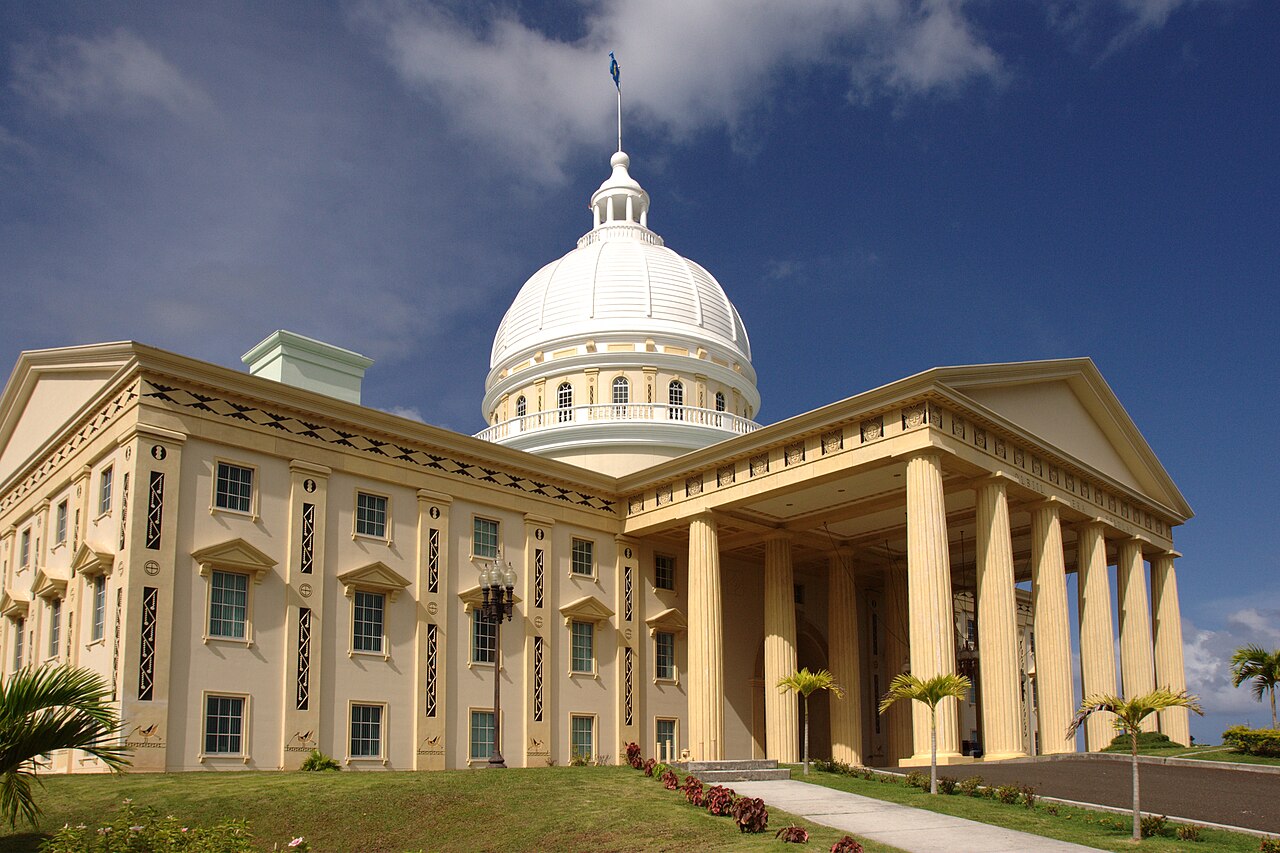 Ngerulmud, the capital of Palau