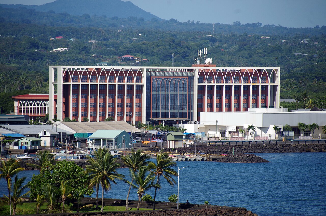 Apia, la capital de Samoa