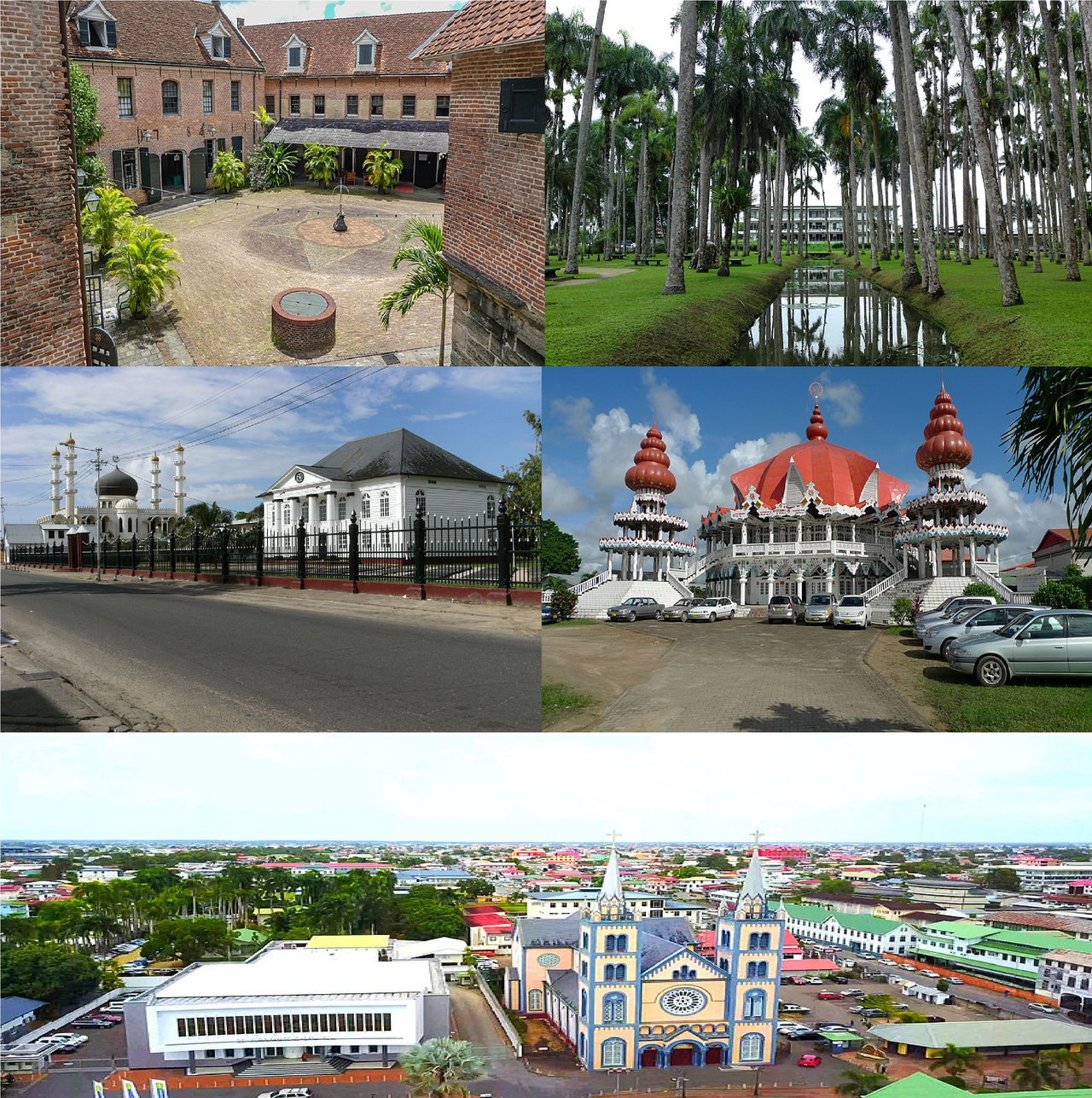 Paramaribo, the capital of Suriname