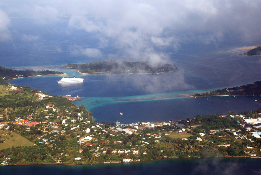 Port Vila, la capital de Vanuatu
