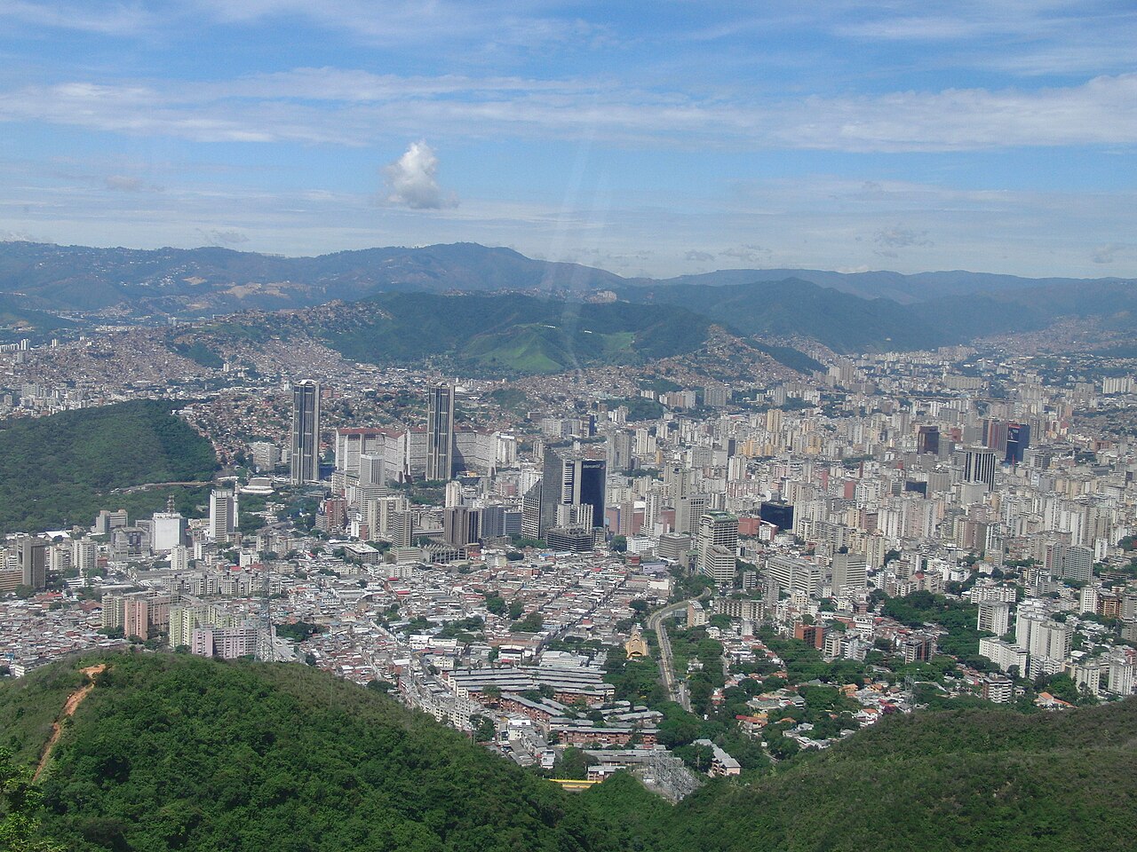 Caracas, the capital of Venezuela